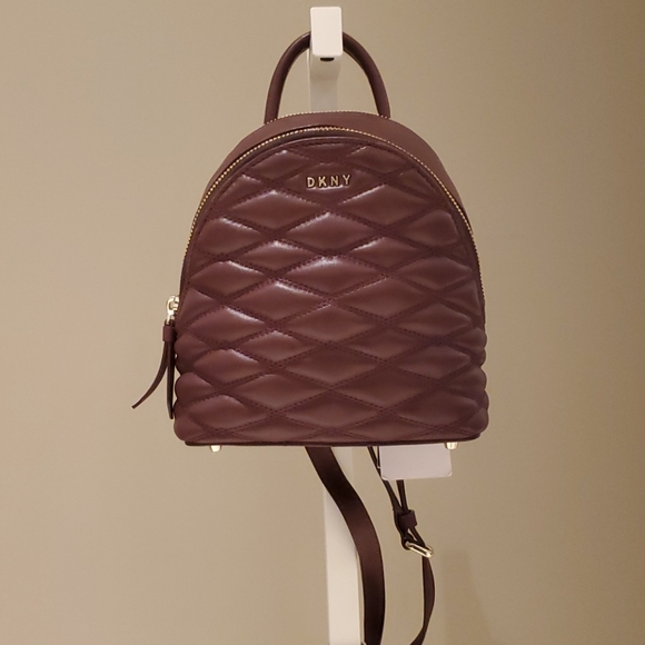 DKNY Lara Quilted Leather Mini Crossbody NWT - Picture 2 of 10